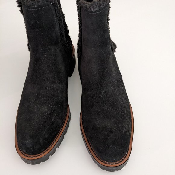Sam Edelman Shoes - Sam Edelman suede ankle boots rubber sole